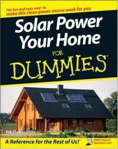 Solar Power Your Home For Dummies  *Free Download*   Zero Shipping Fee