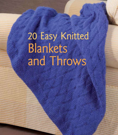 20 Easy Patterns for Knitted Blankets and Throws  ***Zero Shipping Fee*** Free Download
