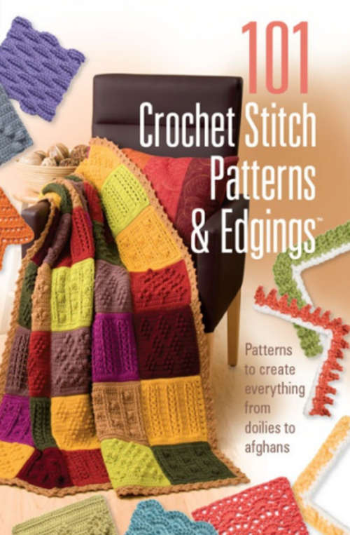 101 Crochet Stich Patterns & Edging - ZERO SHIPPING FEE -  Digital Download