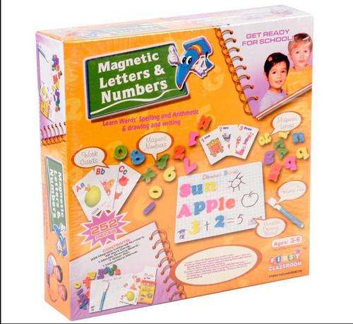 MAGNETIC Letters and Numbers Set - Get ready for School !!!