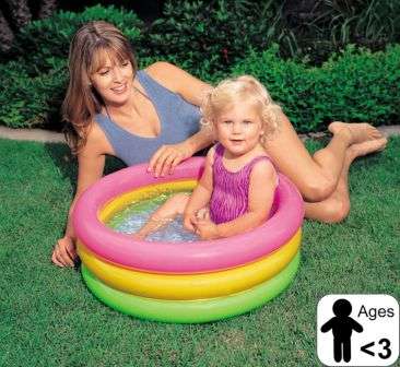 SUN SET GLOW BABY POOL -   Summer is here !!!