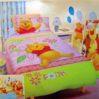 WINNIE POOH  - Single Duvet  Cover Set - 100% Original