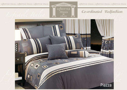 SUPERIOR QUALITY with Embroidered Detail - QUEEN  DUVET COVER  SET -  Beautiful ...