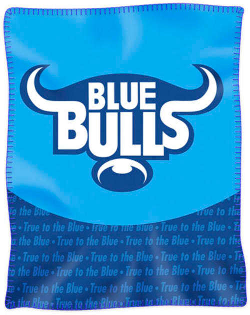 BLUE BULLS  Polar Fleece Throw -  The Original Brand and Quality