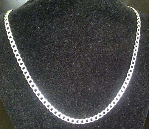 3 TO GO***STAINLESS STEEL MENS/LADIES CHAIN***59cm long x 6mm wide***