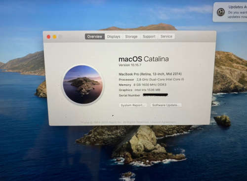 Macbook Pro 13 Inch mid 2014 *Read Discription First*
