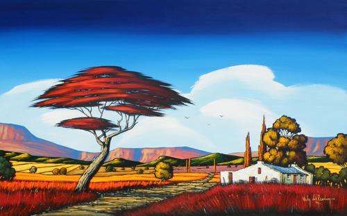 Original painting by Nicky van Rensburg - BIG PAINTING - 1200 x 900