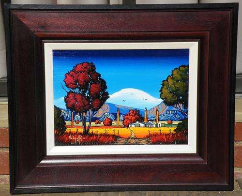 Original painting by Nicky van Rensburg - Landscape - 632 x 525 - including frame