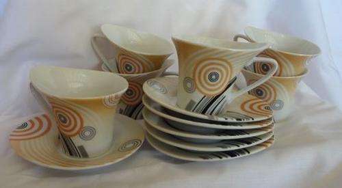 UNUSUAL DEMITASSE COFFEE SET