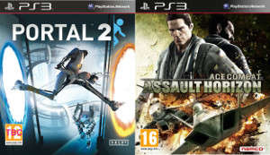 Portal 2 & Ace Combat Assault Horizon (PS3) Bundle