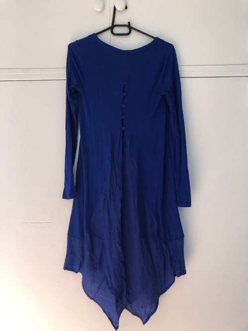 Blue Maternity Dress
