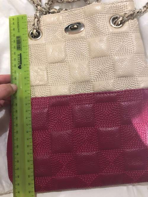 Cherise and Milk Luella 100% Leather Handbag