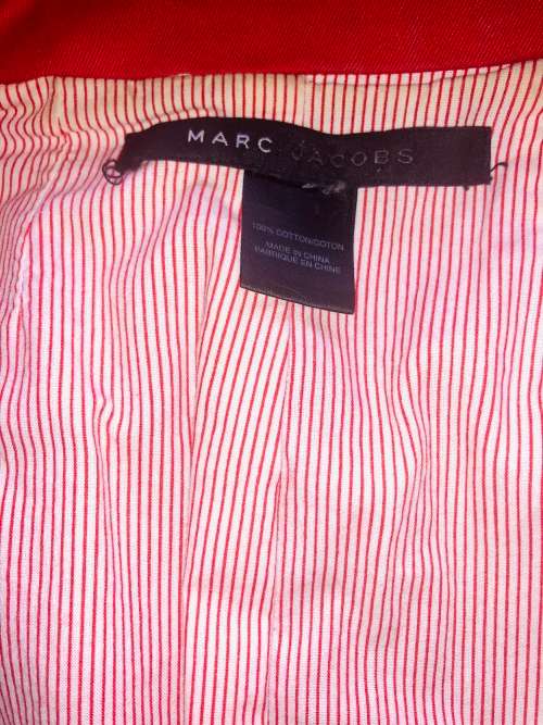 Designer Marc Jacobs red jacket - size 32