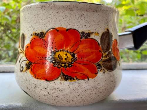 Vintage Sanko Ware Japan - Show pans sauce pan