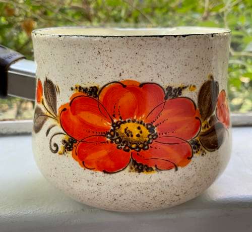 Vintage Sanko Ware Japan - Show pans sauce pan