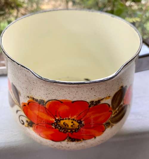 Vintage Sanko Ware Japan - Show pans sauce pan