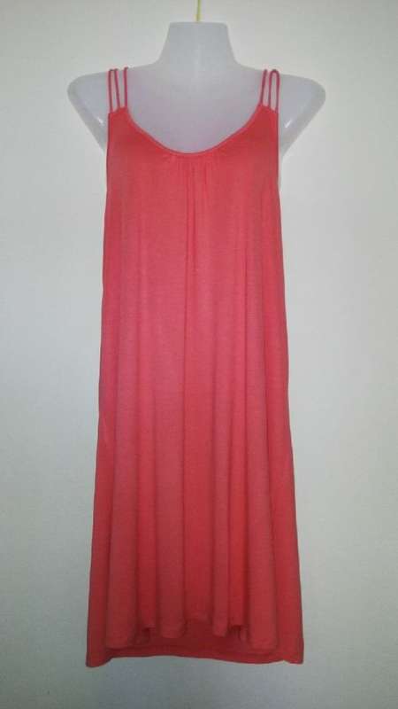 Coral Strappy Dress by Woolworths Size Medium