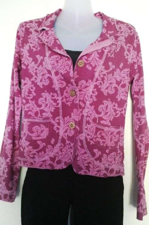 Gorgeous Pink Jacket by Purple Daisy Clothing Size Large