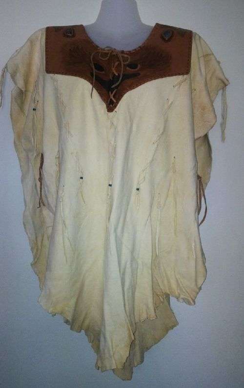 Leather Native American Costume, Work of Art