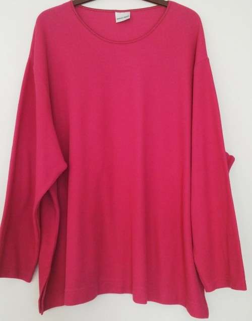 Pink Long Sleeved T Shirt By Donna-Claire Plus Size 2XL