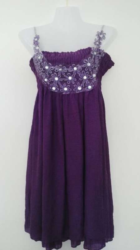 Beautiful Purple Juliet Party Dress size Med