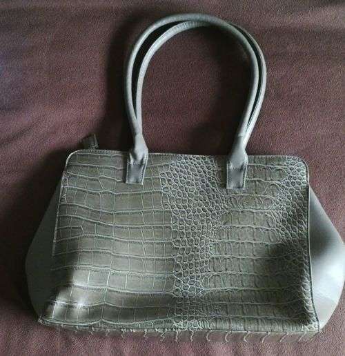 Crocodile Skin Look Bag