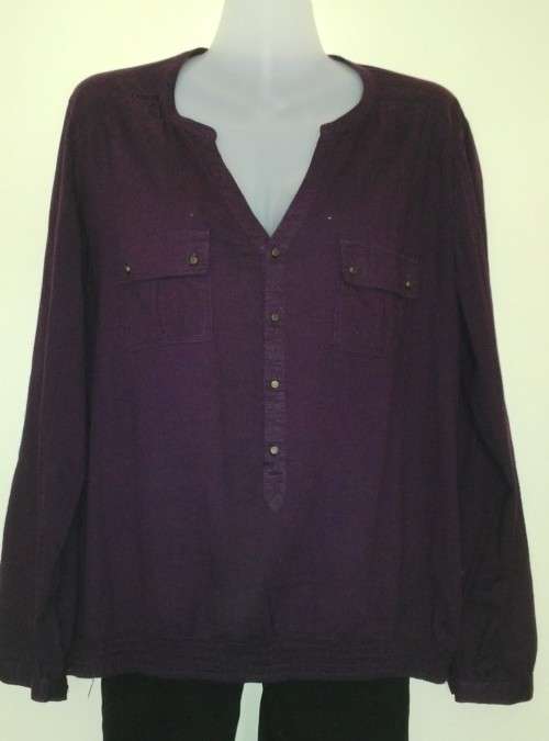 Purple Shirt from Woolworths Size 14