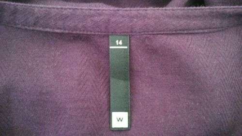 Purple Shirt from Woolworths Size 14