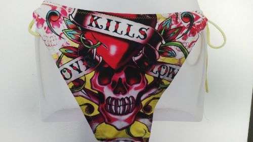 #Summer Halterneck Bikini By Ed Hardy Size Small
