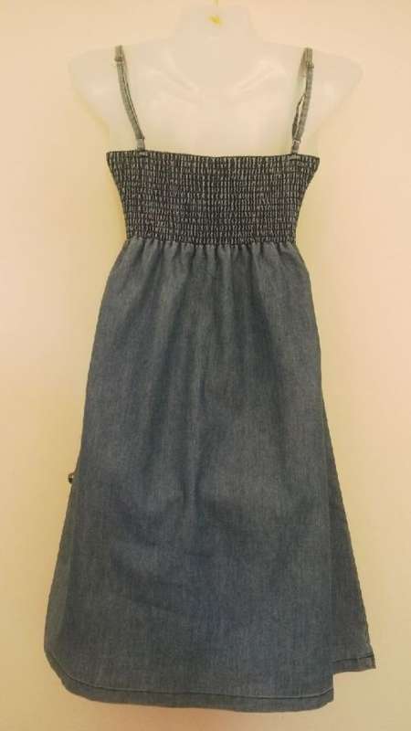 #Summer Cute Denim Dress By Tango Size Small 34
