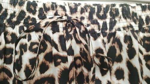 Leopard Print Silky Pants Size 16