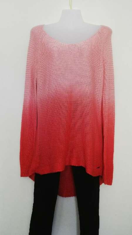 Ombre Jersey from Pink to Orange by Cherokee Size Medium
