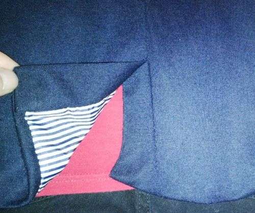 Navy Blue Soft Jacket by Network Size 14