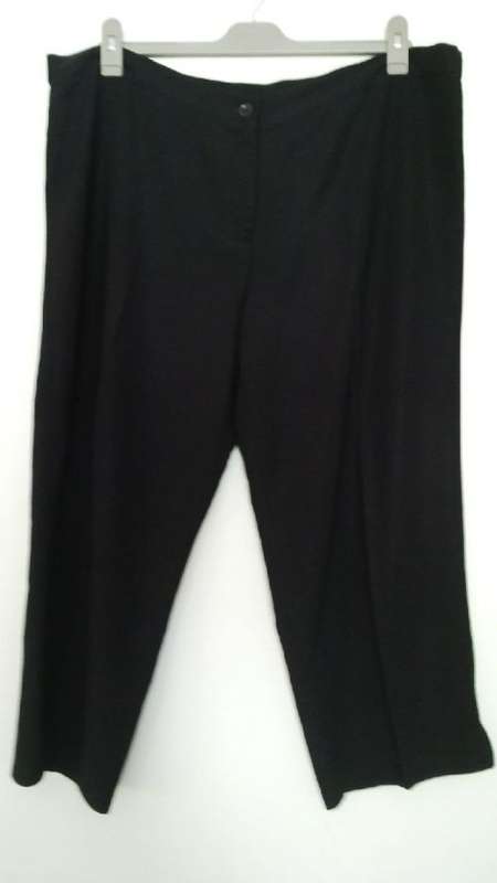 Ladies Smart Black Pants 42"