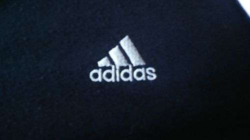 Mens Adidas Sweatshirt in Black and White Size Medium