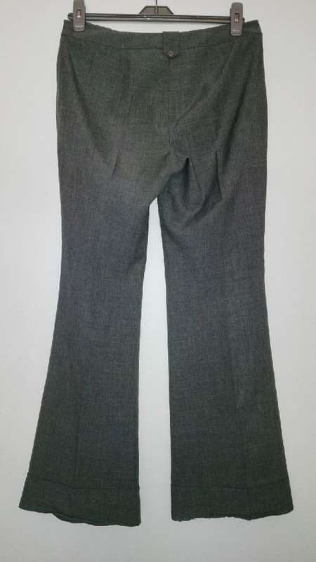 Green Fine Tweed Trousers by Truworths  Size 36