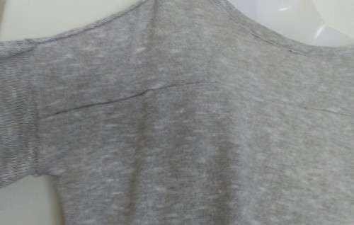 Fine Knit Beige Jersey By Real Clothing Size Large