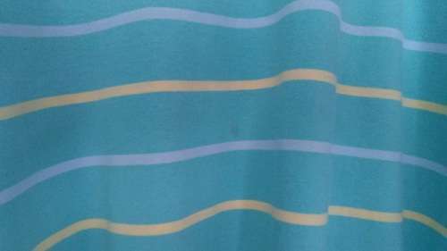 Green Striped T shirt by Easy Size XL