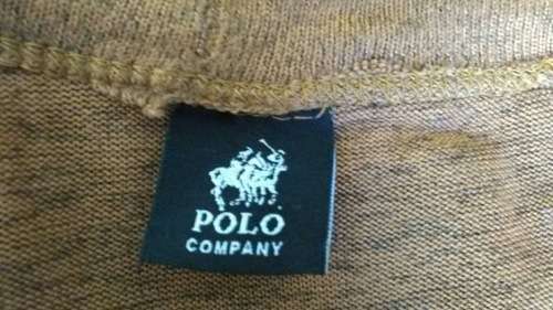 Brown Long LEngth Cardigan By Polo Company Size Large
