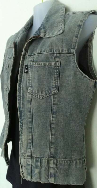 Sleveless Denim Jacket By Sisssy Boy Size Medium