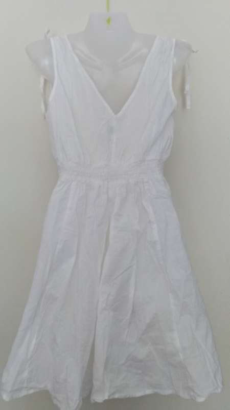 White Mini Dress by Miladys Size 10
