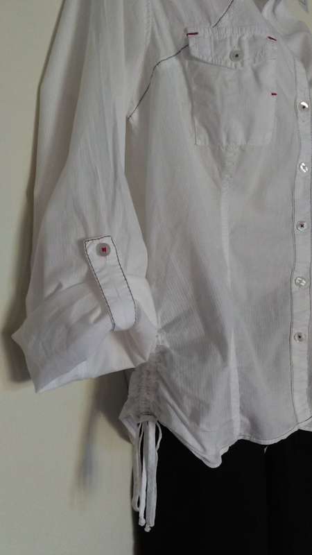 White fitted Shirt by Woolworths Size 14