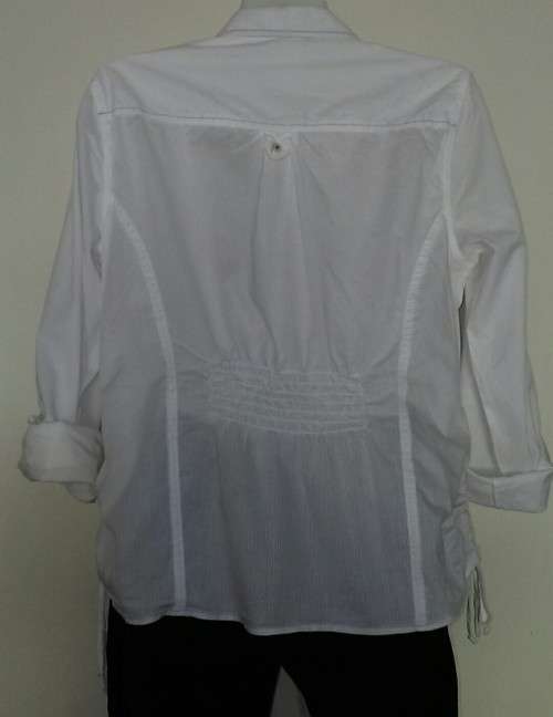 White fitted Shirt by Woolworths Size 14
