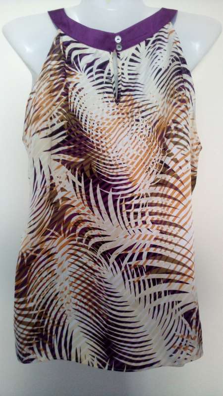 Gorgeous Silky Sleeveless Top Size 12