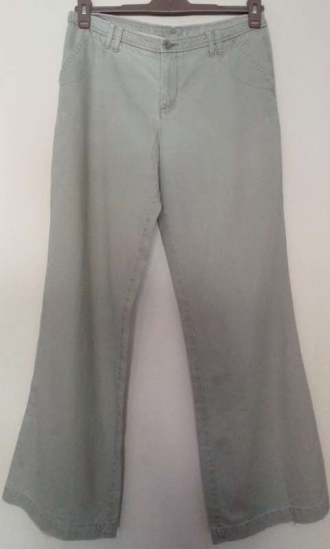 Light grey Wide Leg Chinos by Woolworths Size 10
