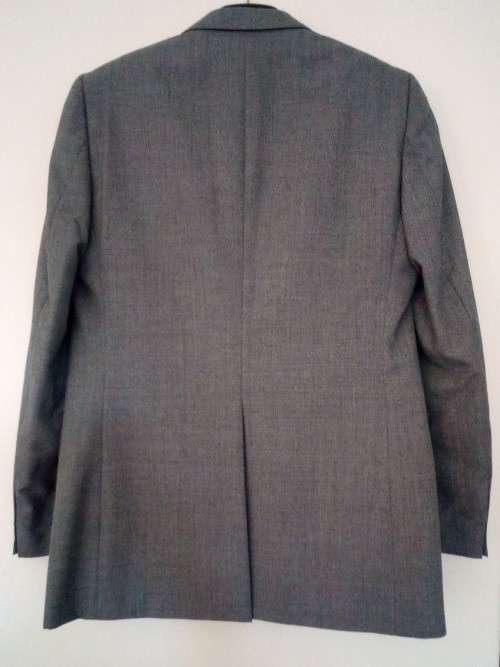 Grey Suit Jacket By Woolworths Size 38 long