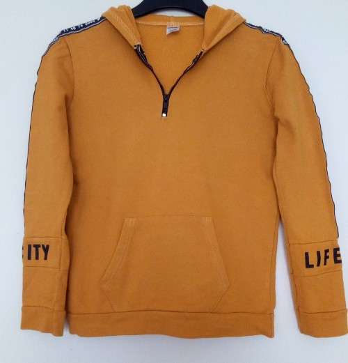 Yellow Hoodie Age 13