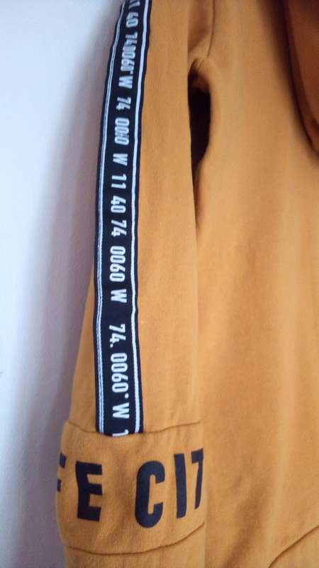 Yellow Hoodie Age 13
