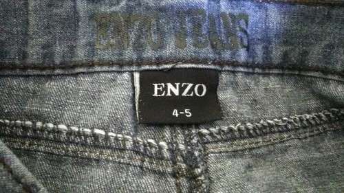 Boys Denim cutoff shorts by Enzo Age 4-5
