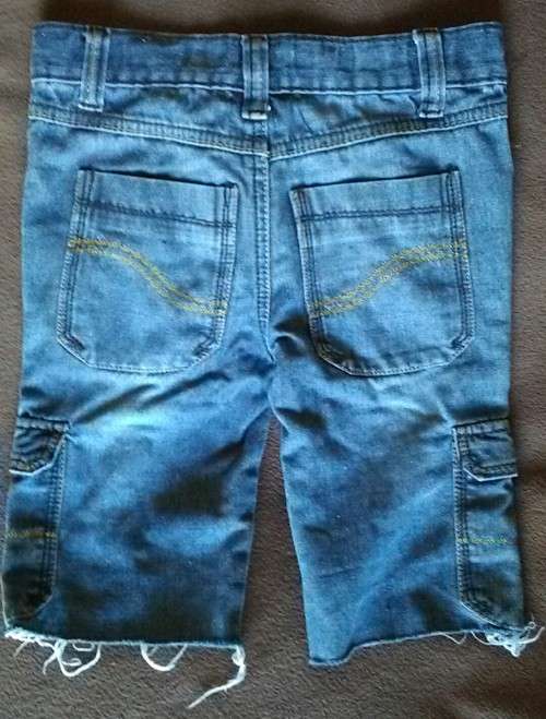 Boys Denim cutoff shorts by Enzo Age 4-5